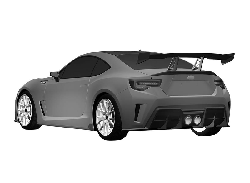 Illustration for article titled These Are The Patent Drawings For A Super-Hot Subaru BRZ